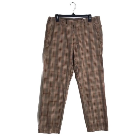 Volcom Other - Volcom mens casual plaid trousers pants size 34